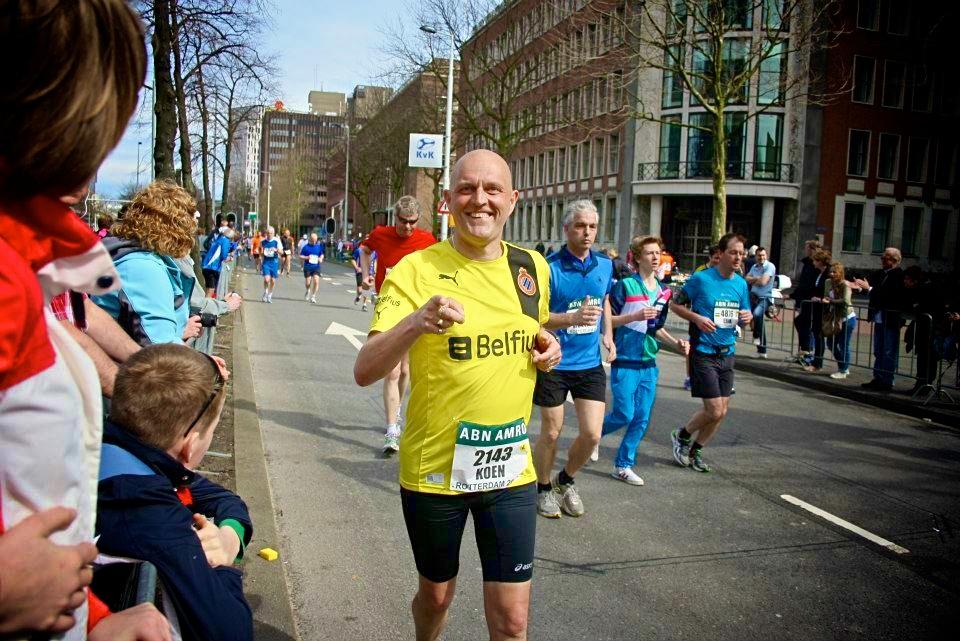 Oostendenaar loopt 131ste marathon in Rotterdam