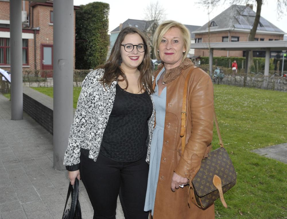 Miriam Jaques en dochter Stéphanie waren ook van de partij. (Foto FODI)