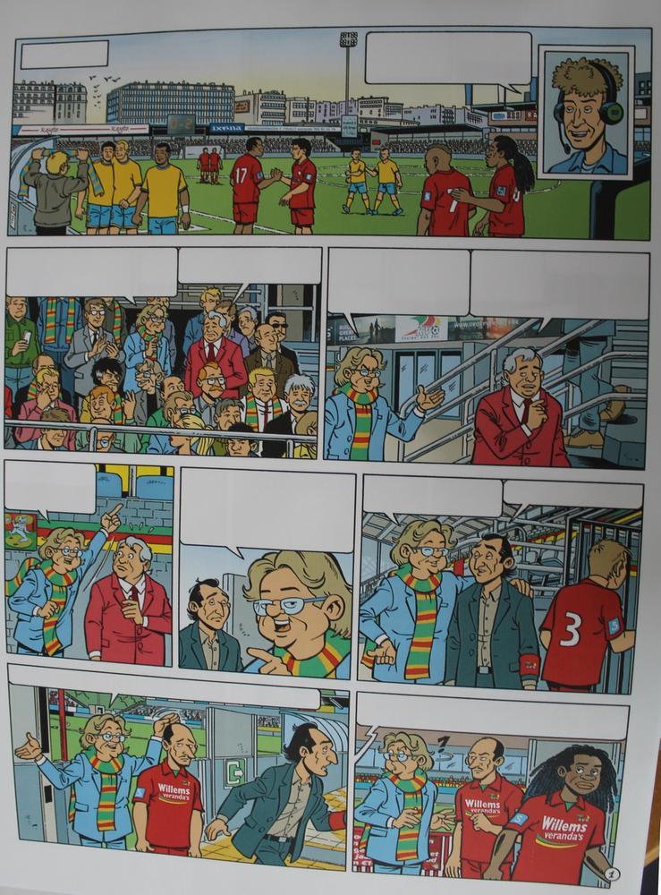 KV Oostende pakt uit met stripverhaal... met Marc Coucke in een hoofdrol