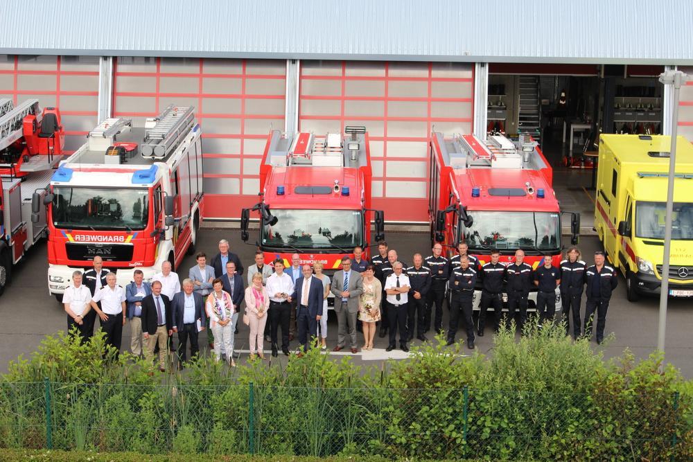 In totaal zullen in de volledige zone 720 brandweermensen kunnen gebruikmaken van de nieuwe voertuigen.