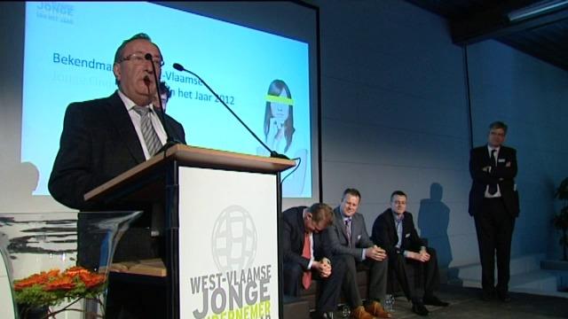 Stijn Stragier uit Kortrijk is jonge West-Vlaamse ondernemer van het jaar