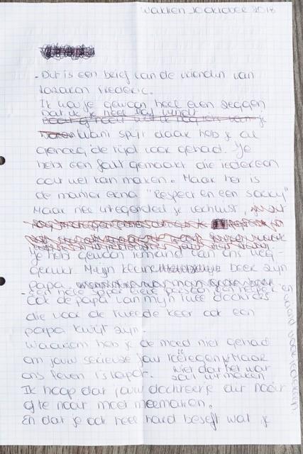 Petra schrijft brief naar doodrijder vriend: 