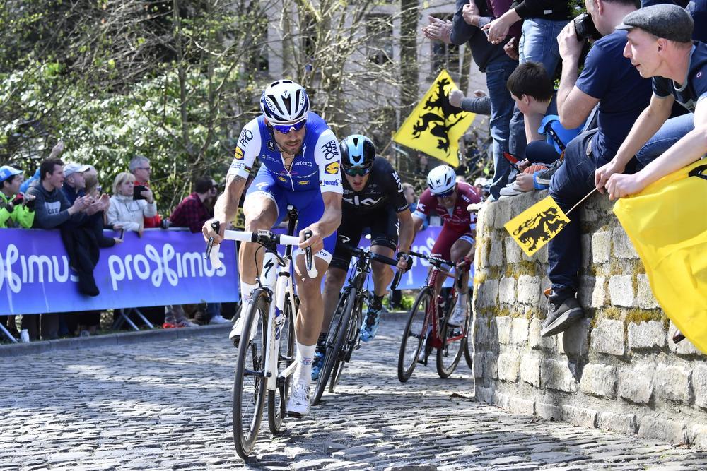 Philippe Gilbert soleert naar fenomenale zege in Ronde van Vlaanderen