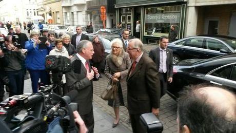 VIDEO Koning Albert II en Koningin Paola op bezoek in Oostende