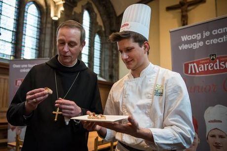 Twee Tieltse chef-koks in wording gingen koken in abdij van Maredsous