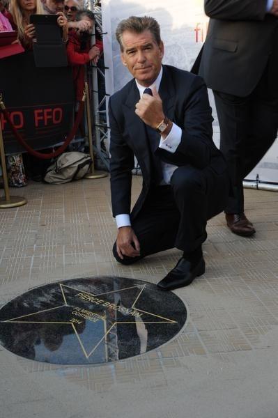 Pierce Brosnan op Filmfestival Oostende