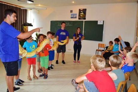 REPORTAGE Kinderen beleven avontuurlijk Reptikamp in Sint-Andries