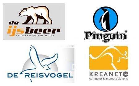 DE LIJSTTREKKER (5) : Logische logo's van beestige bedrijven