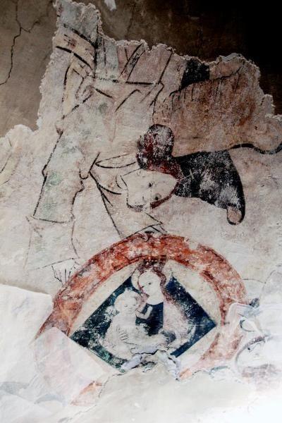 Gothische schildering ontdekt in Brugse Onze-Lieve-Vrouwekerk