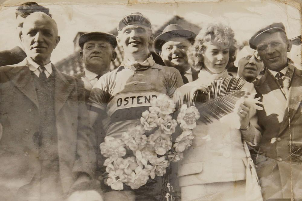 Freddy Vangeluwe won in 1962 in Eernegem. (Foto Coghe)