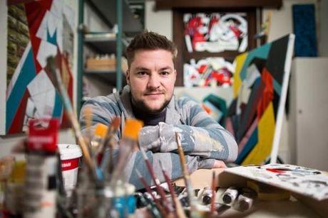 Brugse straatkunstenaar Strook in top 20 van The Huffington Post