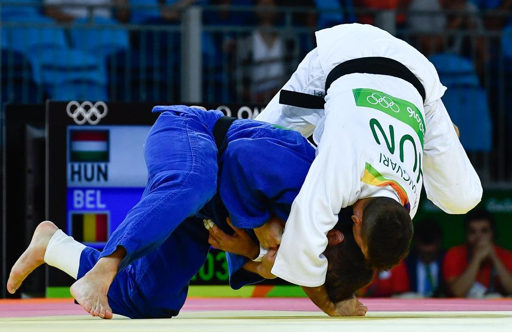 Judo Koksijde viert brons van 'hun' Dirk Van Tichelt