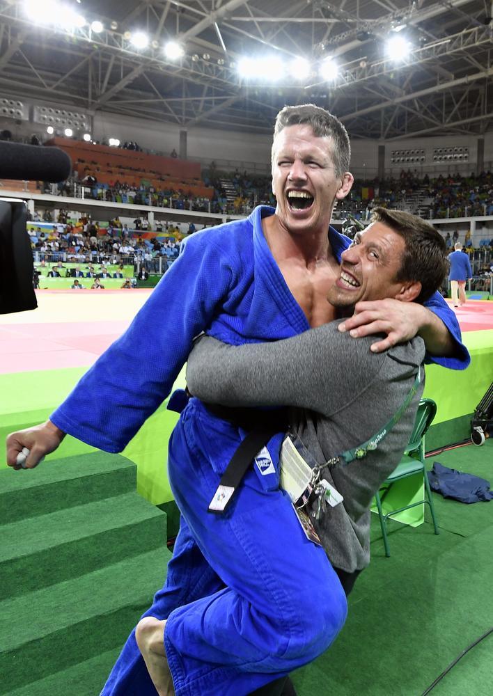 Judo Koksijde viert brons van 'hun' Dirk Van Tichelt