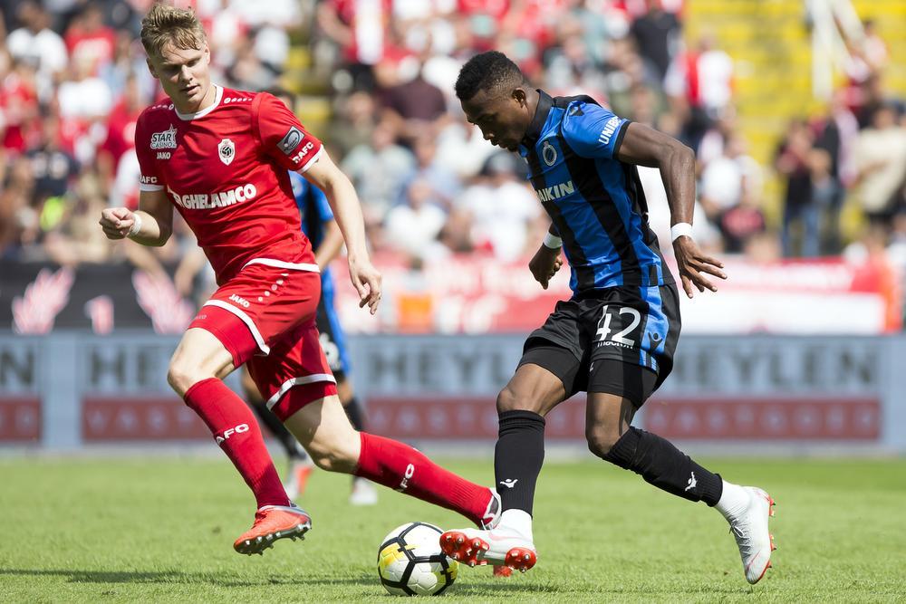 Club Brugge verliest eerste punten bij Antwerp