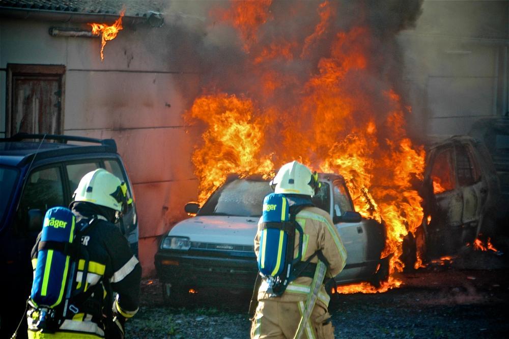 De brandweer had het vuur snel onder controle.