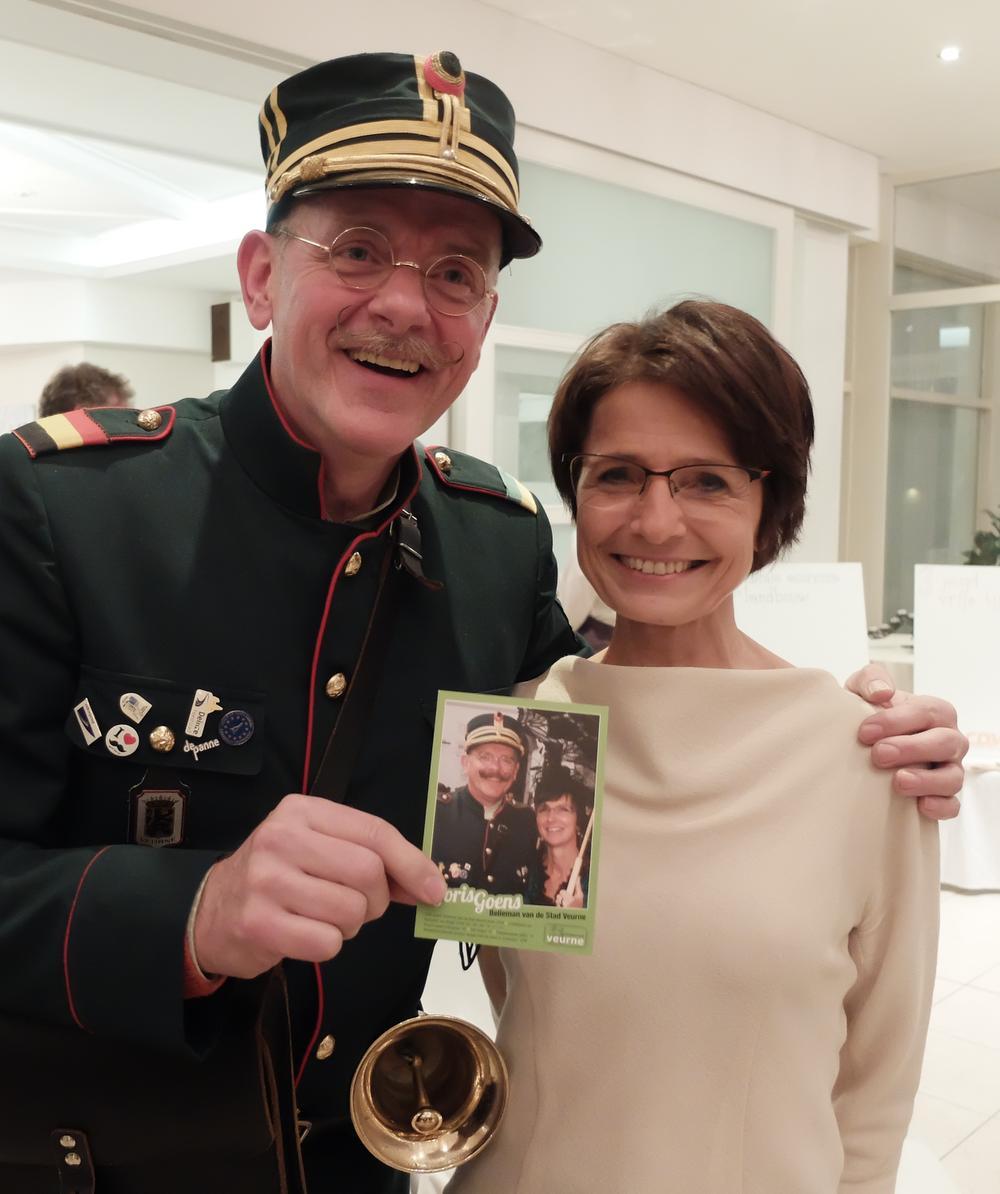 Europees commissaris Marianne Thyssen op nieuwjaarsreceptie in Veurne 