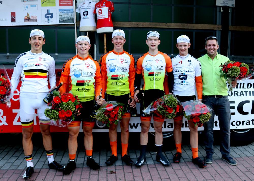 Zeges in West-Vlaanderen Cycling Tour voor Stef Scharre en CT Luc Wallays