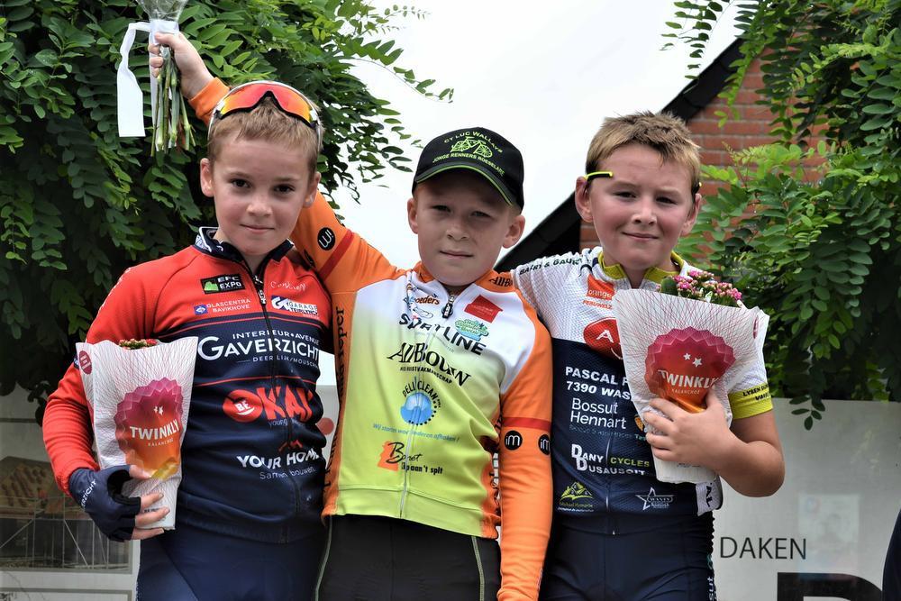 Miniemen en aspiranten koersen in Tielt