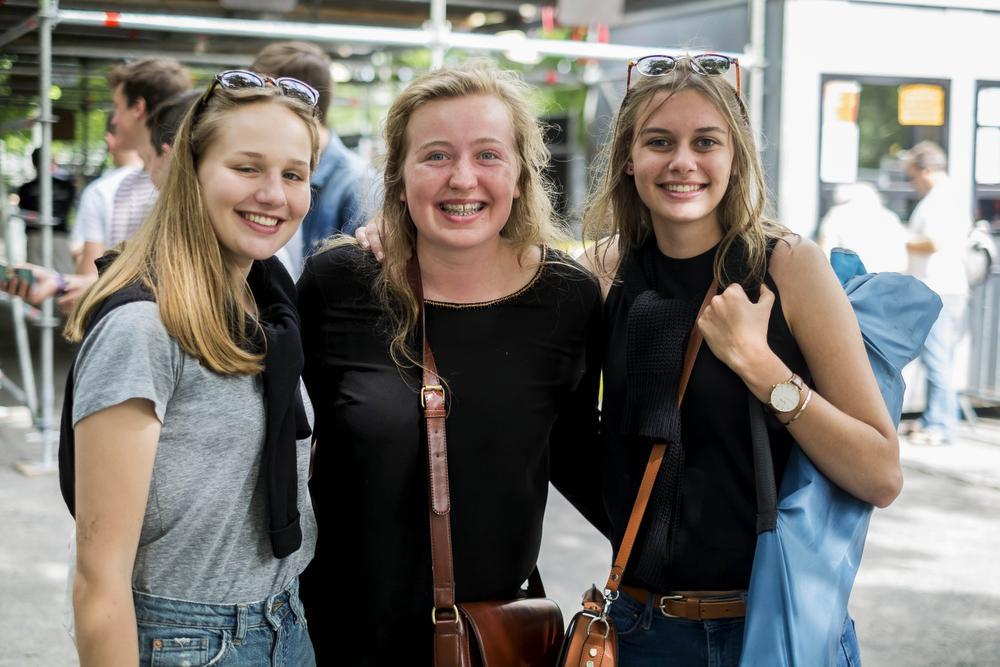 Voor Babs, Daphne en Hanne is het de eerste keer Cactus.