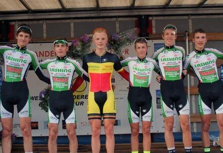 Sasha Weemaes wint eerste rit in West-Vlaanderen Cycling Tour