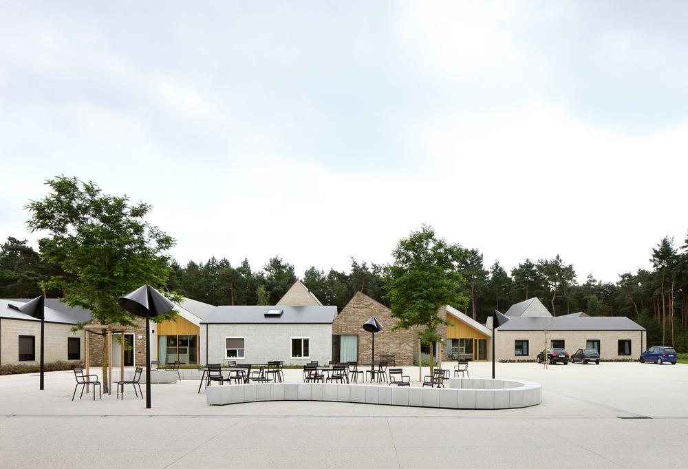 Met hun project Gielsbos in Antwerpen wint Dierendonckblancke de vierjaarlijkse West-Vlaamse architectuurprijs. (Foto Filip Dujardin)