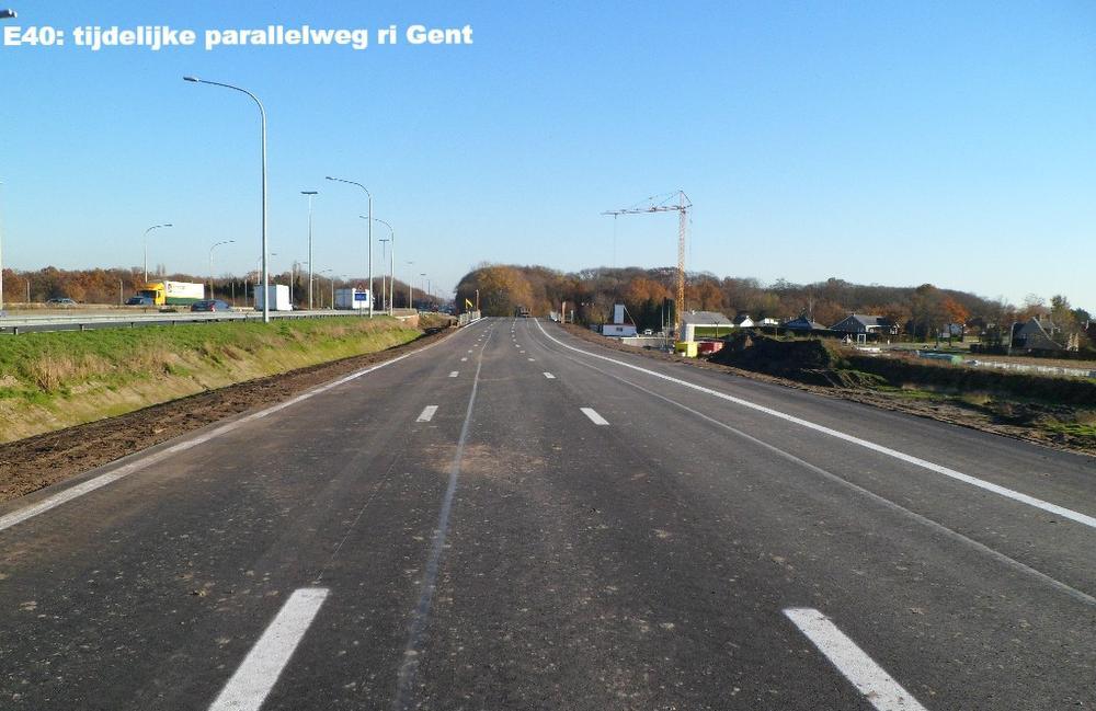 E40-oprit Aalter richting Gent gaat komende vijf dagen dicht