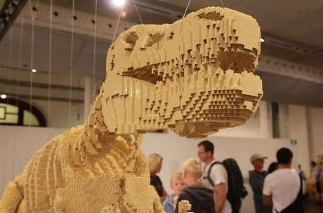 Kursaal Oostende strikt expo met honderdduizenden Lego-blokjes