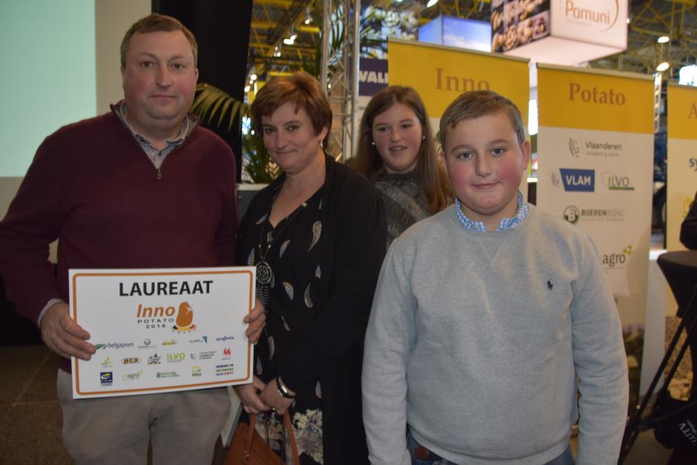 West-Vlaamse gezinnen in de prijzen op de Potato Award