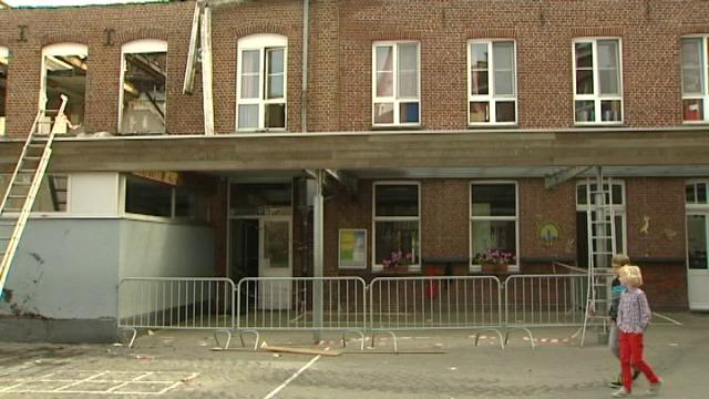 Directie meet schade op na zware schoolbrand van gisteren in Poperinge