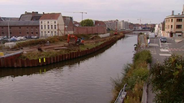 Werken aan Budabrug in Kortrijk opnieuw gestart