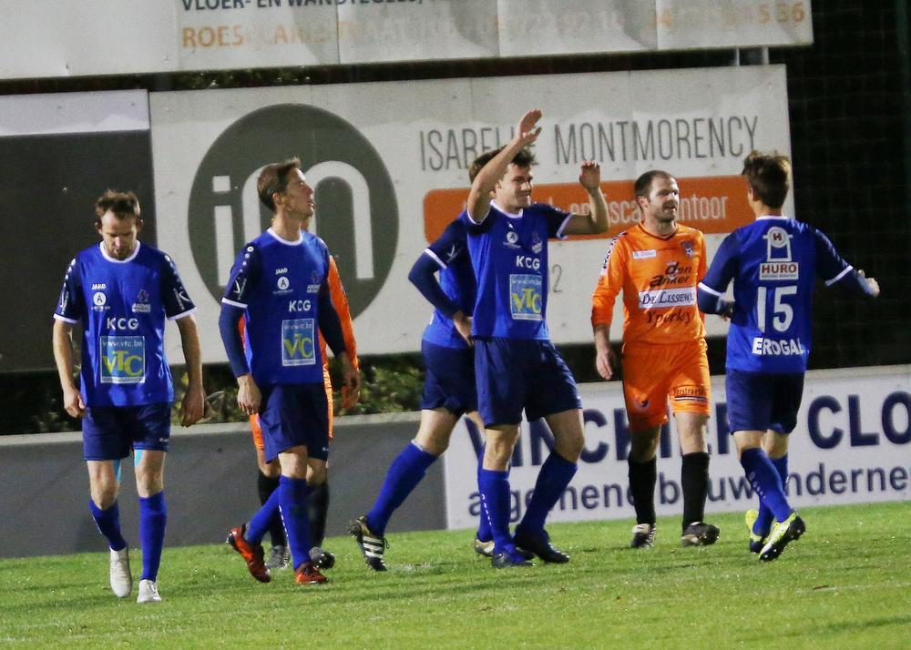 Arne Scheldeman scoorde net 1-0 voor SK Oostnieuwerke tegen Sassport Boezinge. Oostnieuwkerke dat uiteindelijk met 2-0 won, was al zeker van de periodetitel.