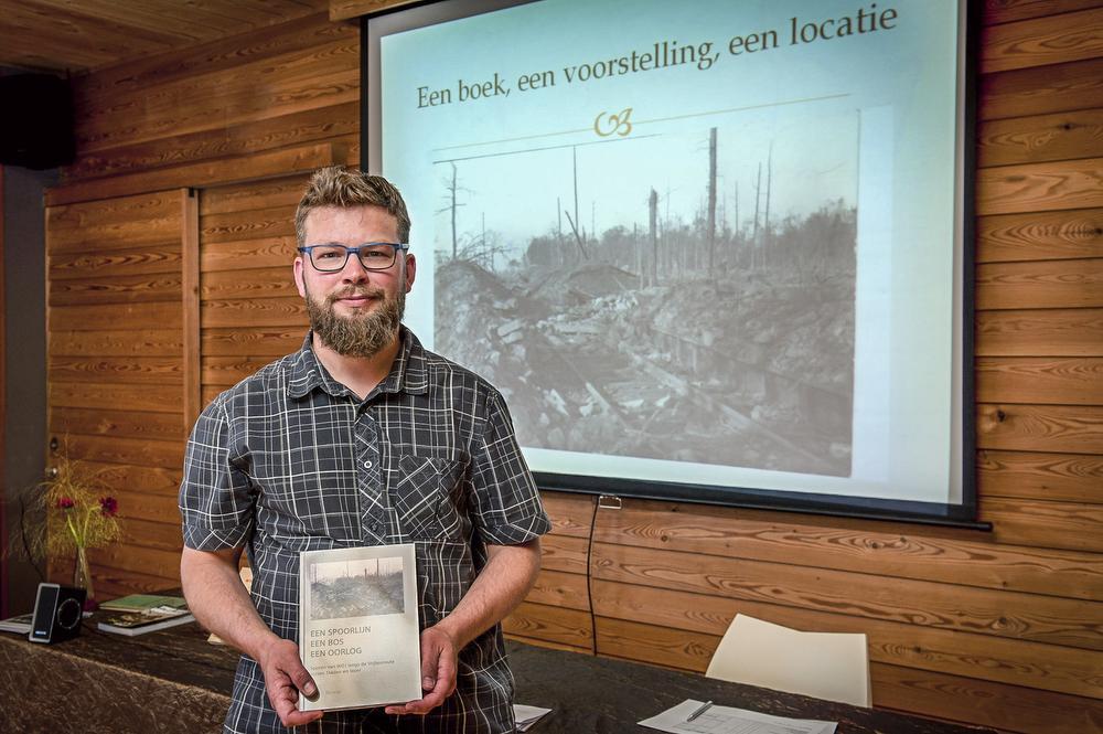 Oud-Stadenaar Kevin Breyne schreef al twee boeken rond de Eerste Wereldoorlog in onze contreien. (Foto JCR)