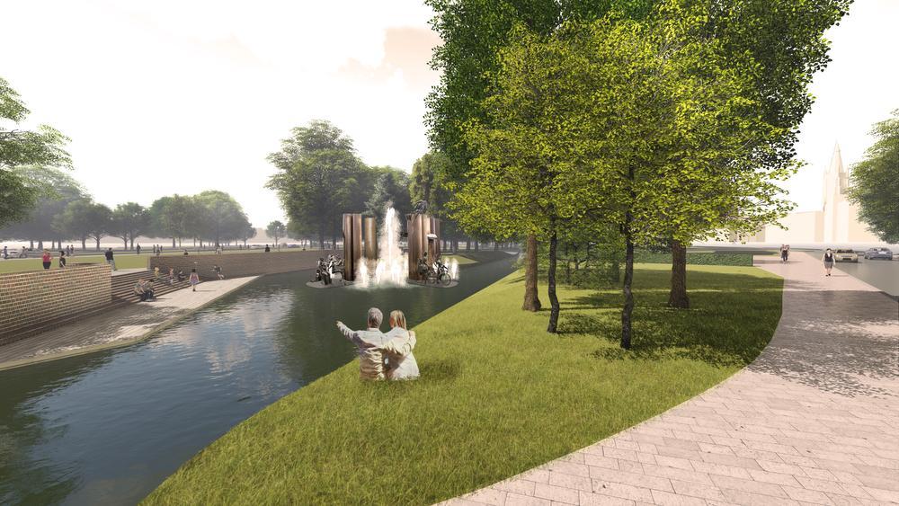 Brugse fontein krijgt nieuwe plek in 't park