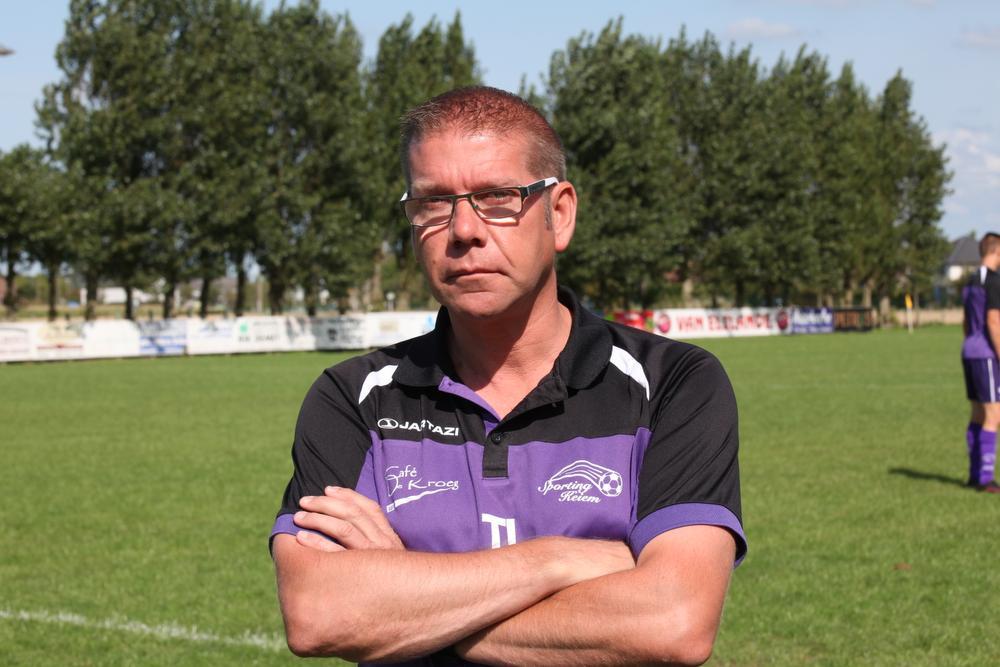 Rik De Pelsmaeker, trainer van Sporting Keiem.
