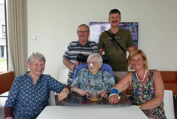 Rachel Neyt (108) verblijft al 20 jaar in rusthuis De Stek in Sijsele.