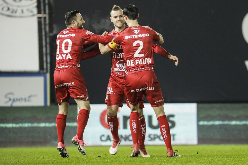 Zulte Waregem gaat op en over Eupen