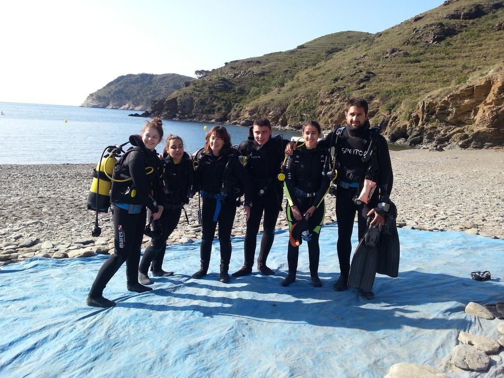 Martine Desitter uit Oostende leidt duikers op in het zonnige Spanje