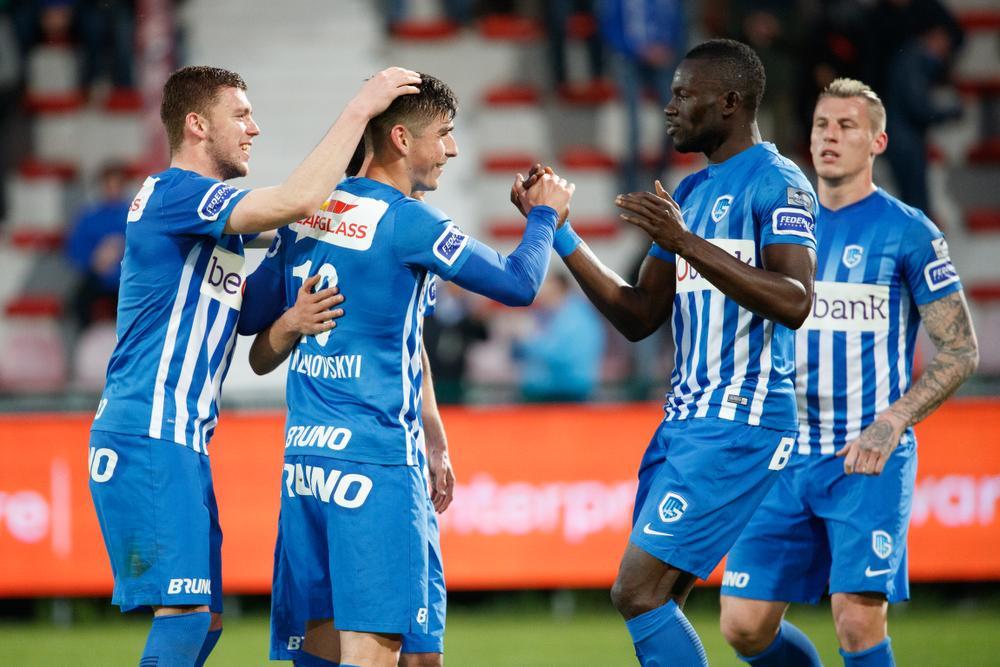 KV Kortrijk verliest strijd om eerste plaats in play-off 2 tegen Genk