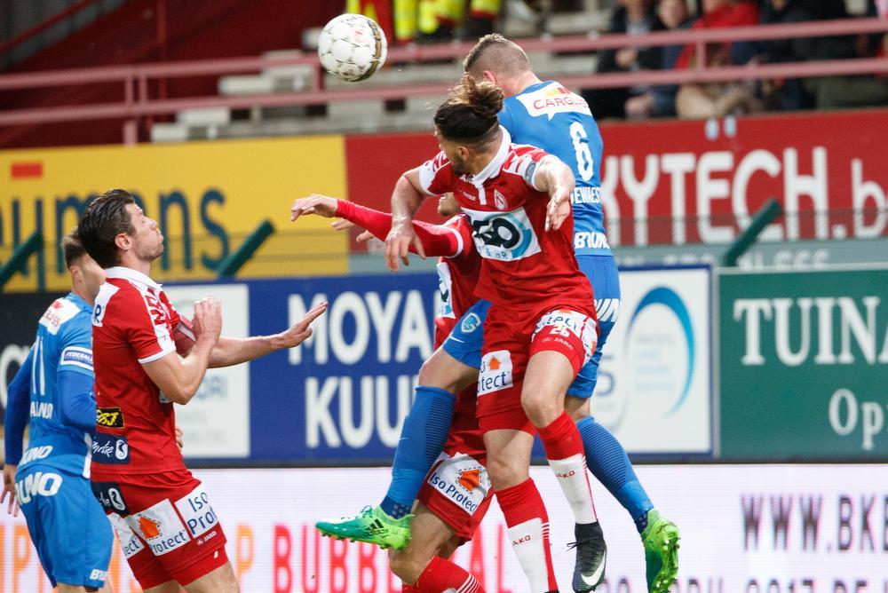 KV Kortrijk verliest strijd om eerste plaats in play-off 2 tegen Genk