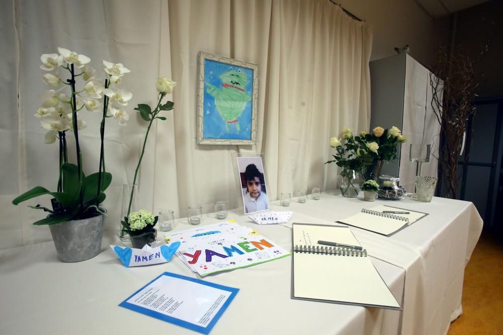 De zesjarige Yamen kwam onder vorige week woensdag onder een vrachtwagen terecht toen hij het zebrapad voor zijn school overstak.