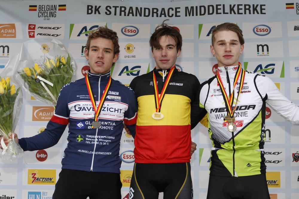 Bredenaar Timothy Dupont wint BK Strandrace in Middelkerke