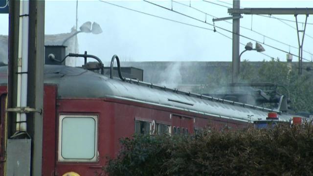 Passagiers geëvacueerd na smeulende hoogspanningskast op trein naar Zeebrugge