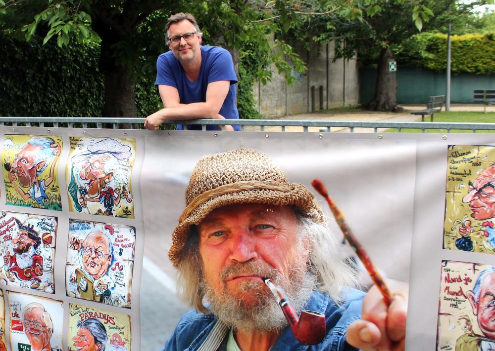 Nicolas Verhaeghe volgt de vorig jaar overleden Nesten op als karikaturist op Breughelkermis.
