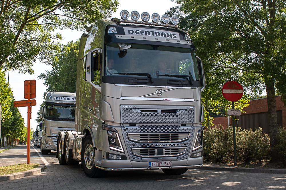 Zonnige Truckrun en Kidsfundag in Tielt ten voordele van het Kinderkankerfonds