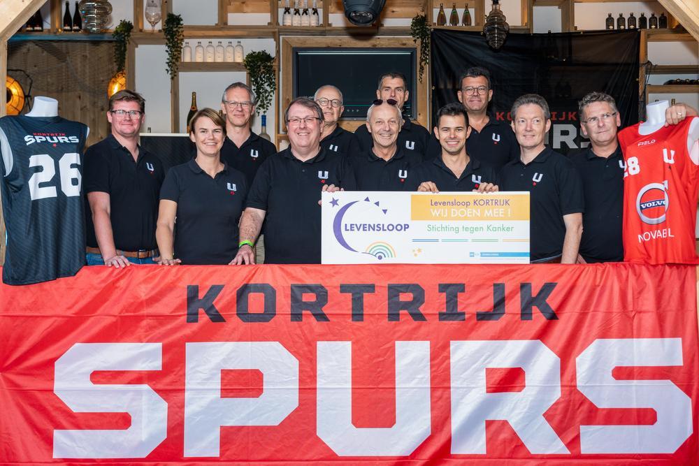 Het bestuur van Kortrijk Spurs.