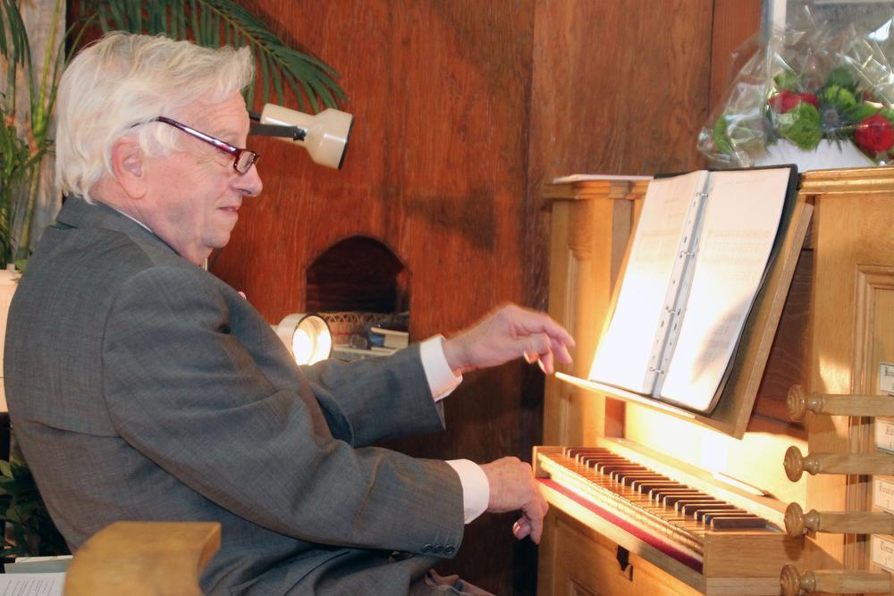 Karel Vanhoutte zal zich wel nog inzetten voor het zangkoor. (foto GJZ)