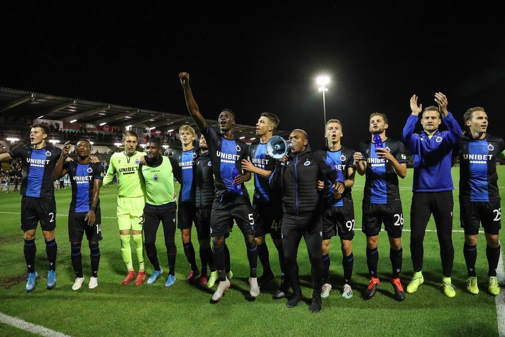 IN BEELD - Club Brugge met 0-3 voorbij Francs Borains in Croky Cup