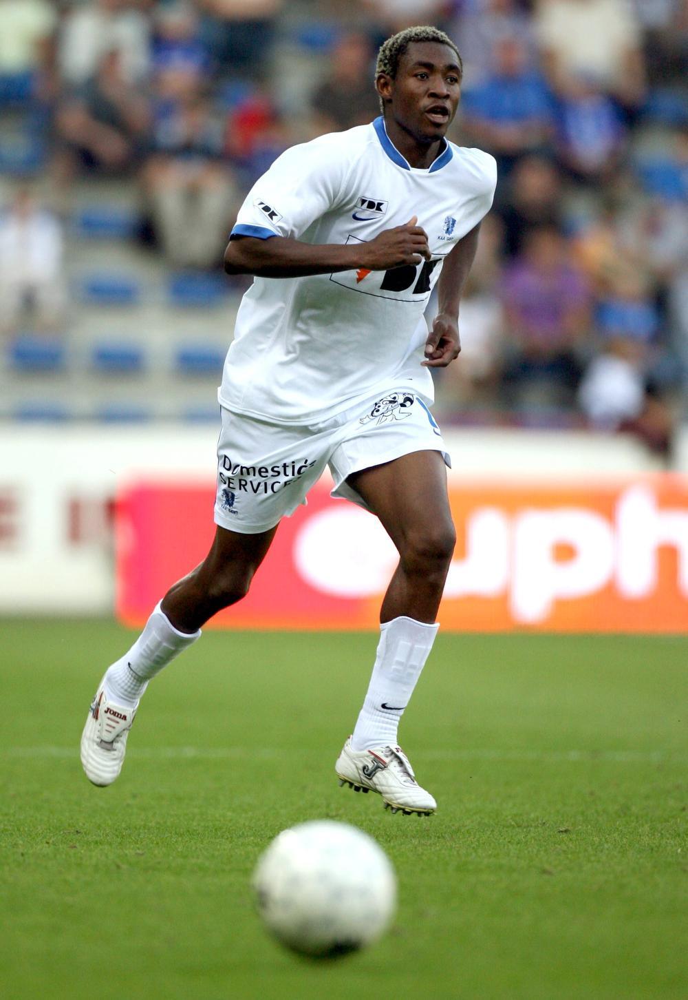 Patrice Noukeu in 2006 bij AA Gent.