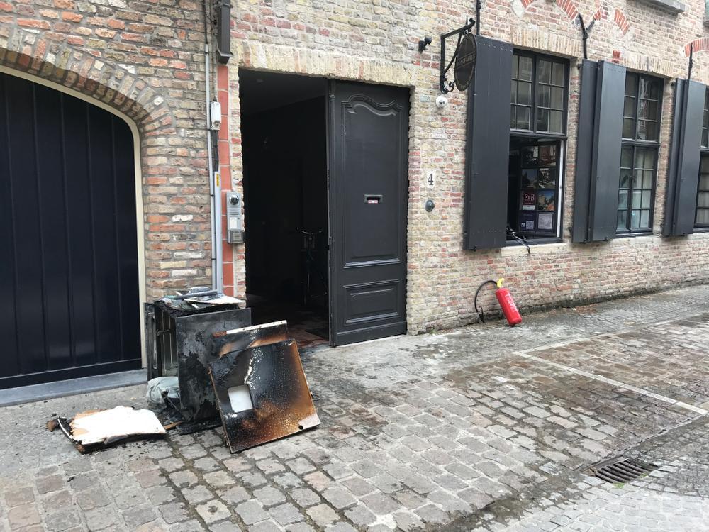 Brand uitgebroken in B&B in Brugge