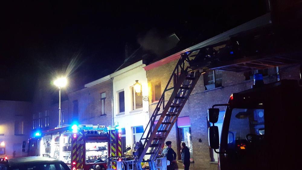 Woningbrand in Oostmeers in Brugge ontstond na kortsluiting in slaapkamer
